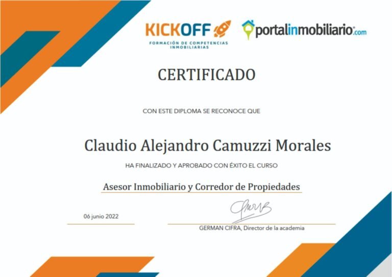 Asesor Inmobiliario y Corredor de Propiedades